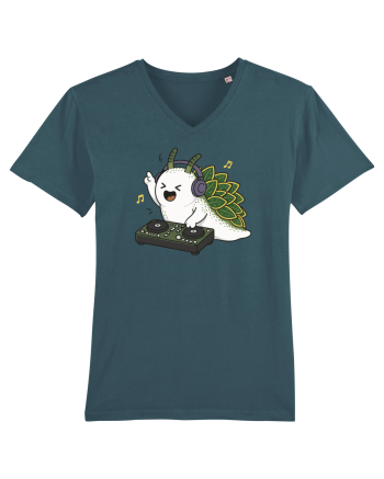 Funny DJ Leaf Sheep Sea Slug Cartoon Cute Music Lover Ocean Animal Stargazer