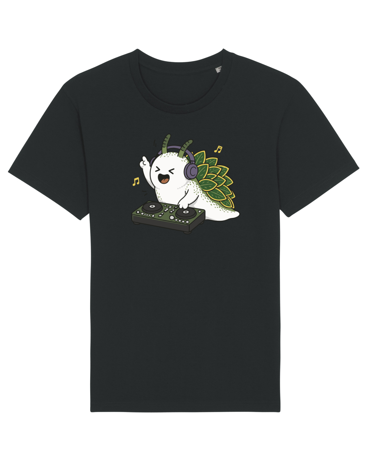 Tricou mânecă scurtă Unisex Rocker Black