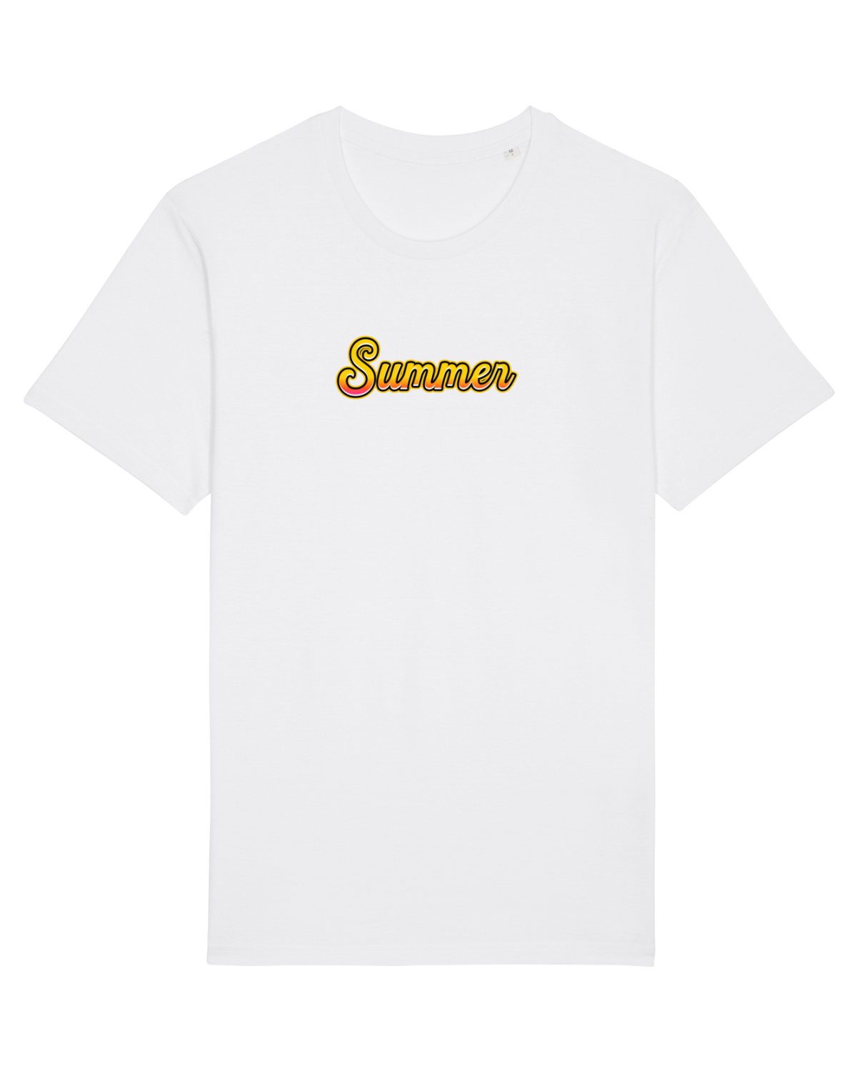 Tricou mânecă scurtă Unisex Rocker White