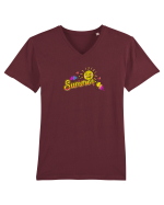 Summer  Tricou mânecă scurtă guler V Bărbat Presenter