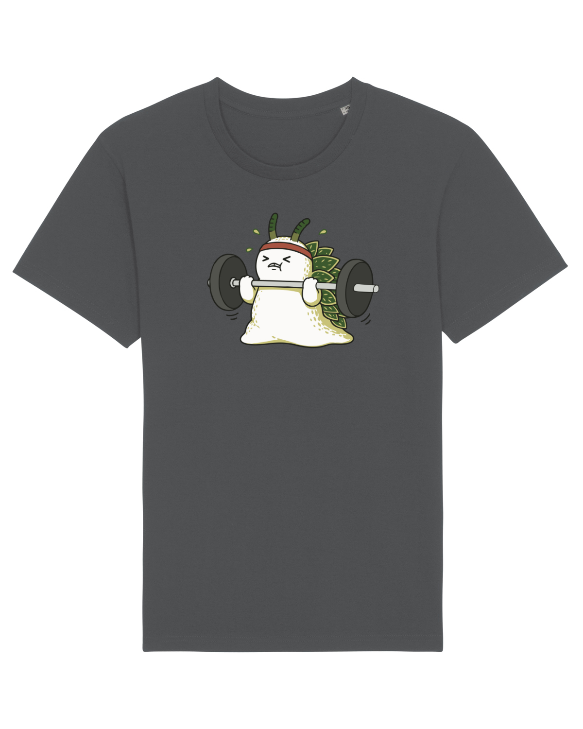 Tricou mânecă scurtă Unisex Rocker Anthracite