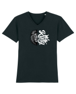 King Tricou mânecă scurtă guler V Bărbat Presenter