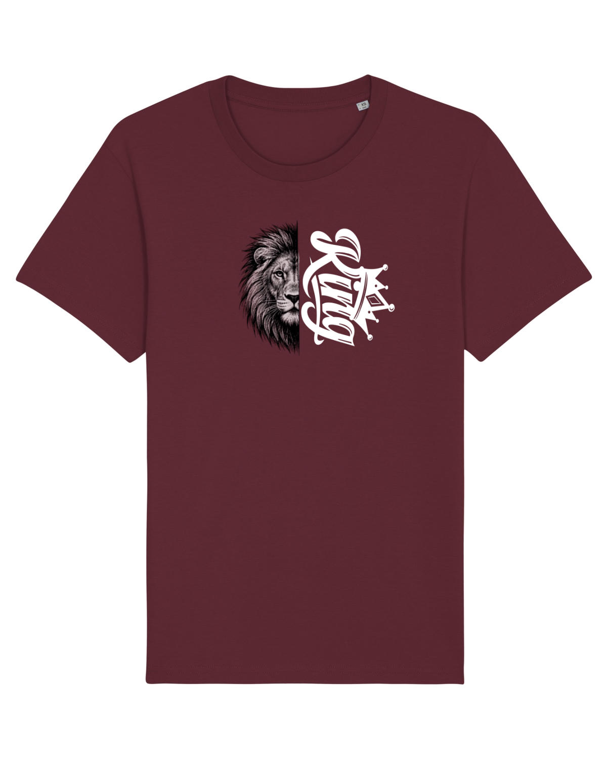 Tricou mânecă scurtă Unisex Rocker Burgundy