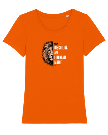 Disciplină azi. Libertate mâine. Bright Orange