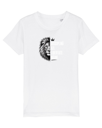 Disciplină azi. Libertate mâine. White