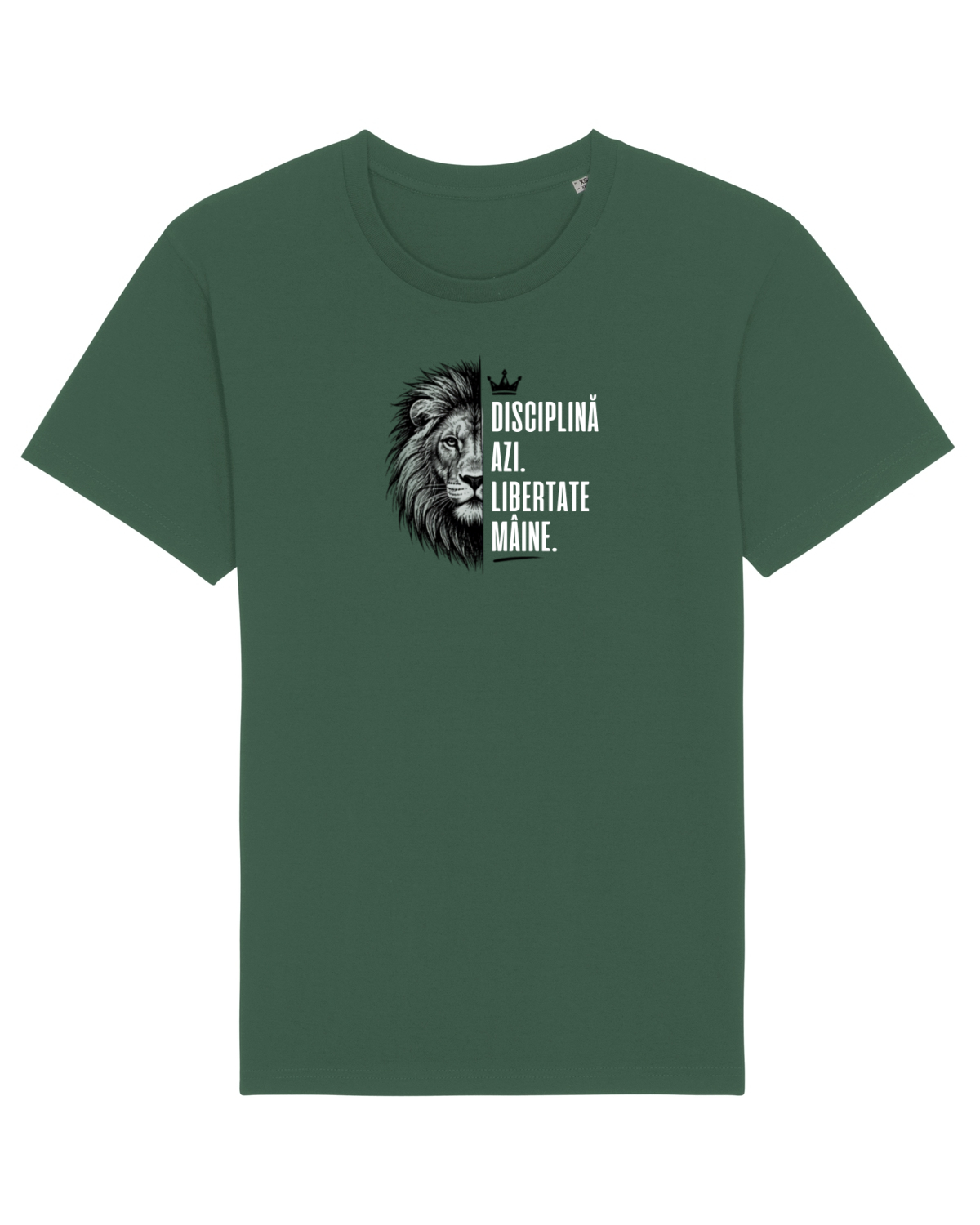 Tricou mânecă scurtă Unisex Rocker Bottle Green