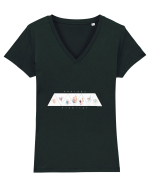 Tropical Therapy no. 5 Tricou mânecă scurtă guler V Damă Evoker