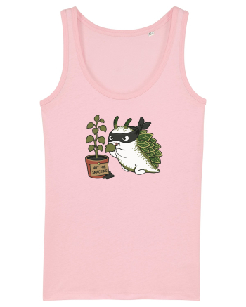 Funny Leaf Sea Slug Plant Thief Cartoon Cute Garden Ocean Animal Cotton Pink