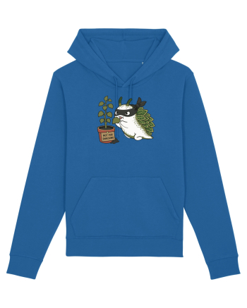 Funny Leaf Sea Slug Plant Thief Cartoon Cute Garden Ocean Animal Royal Blue