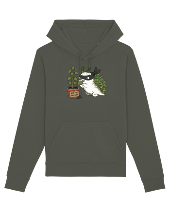 Funny Leaf Sea Slug Plant Thief Cartoon Cute Garden Ocean Animal Khaki
