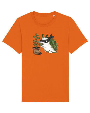 Funny Leaf Sea Slug Plant Thief Cartoon Cute Garden Ocean Animal Bright Orange