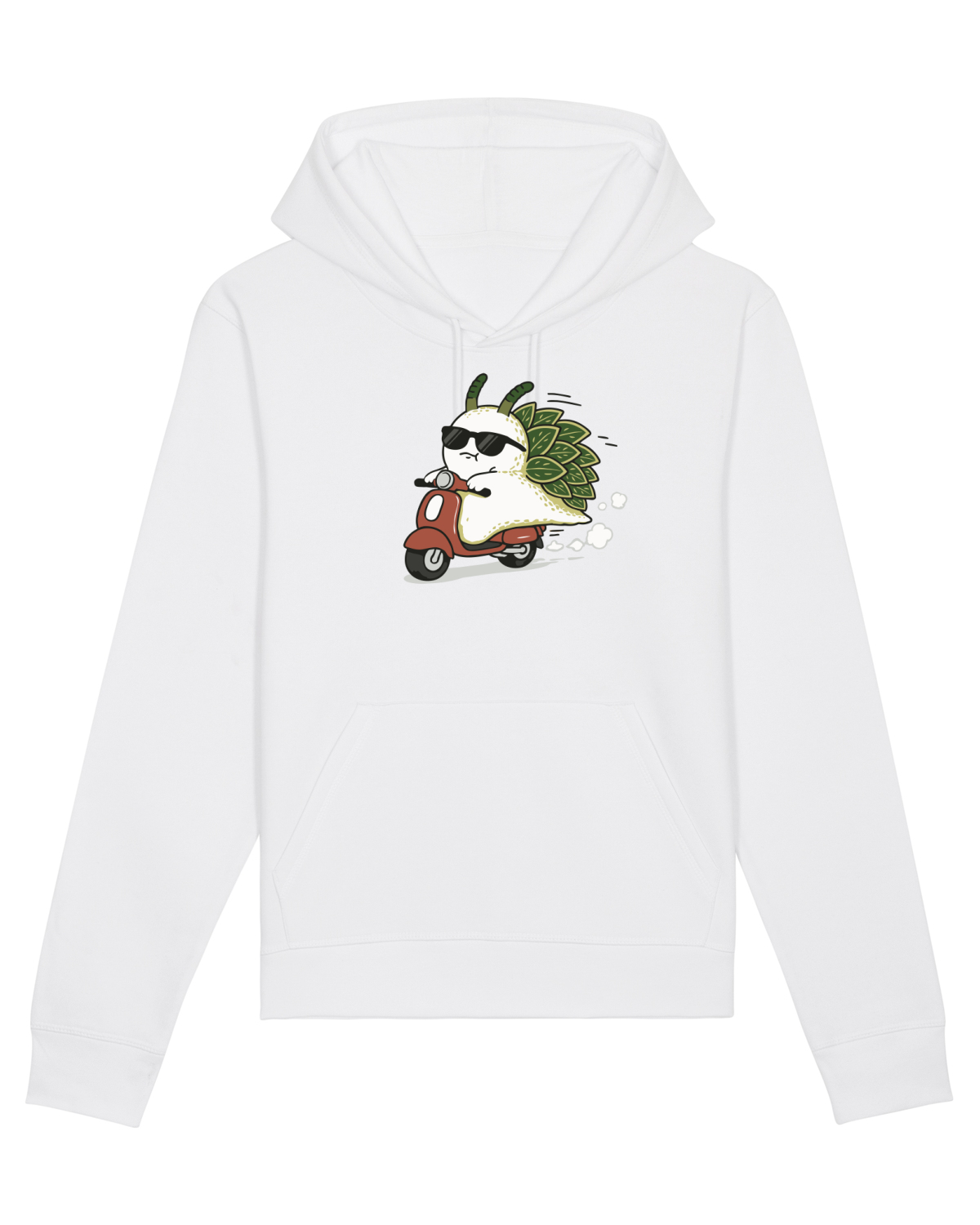 Hanorac Unisex Drummer White