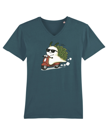 Funny Leaf Sea Slug Riding Scooter Cute Ocean Animal Summer Stargazer
