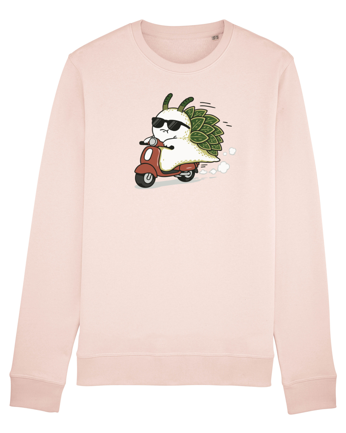 Bluză mânecă lungă Unisex Rise Candy Pink