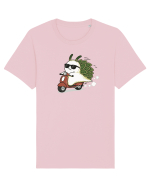 Funny Leaf Sea Slug Riding Scooter Cute Ocean Animal Summer Tricou mânecă scurtă Unisex Rocker