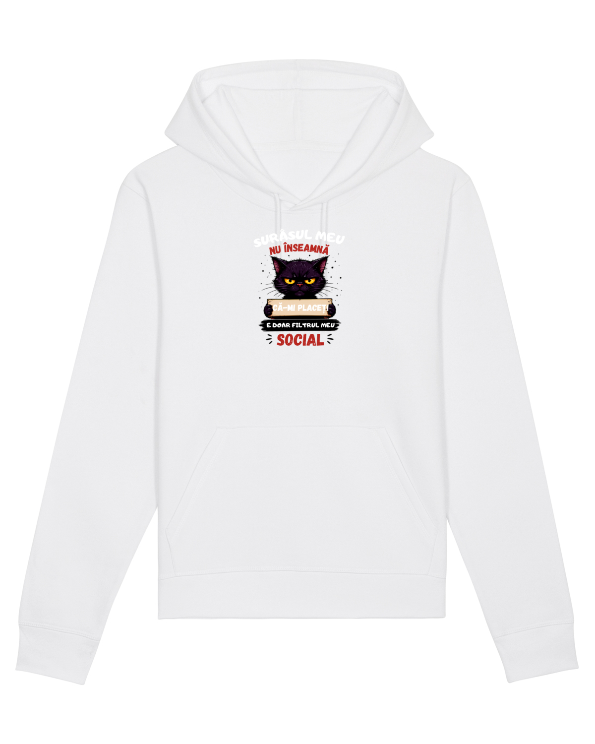 Hanorac Unisex Drummer White