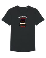Filtru social  Tricou mânecă scurtă guler larg Bărbat Skater