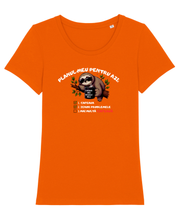 Planul meu pentru azi Bright Orange