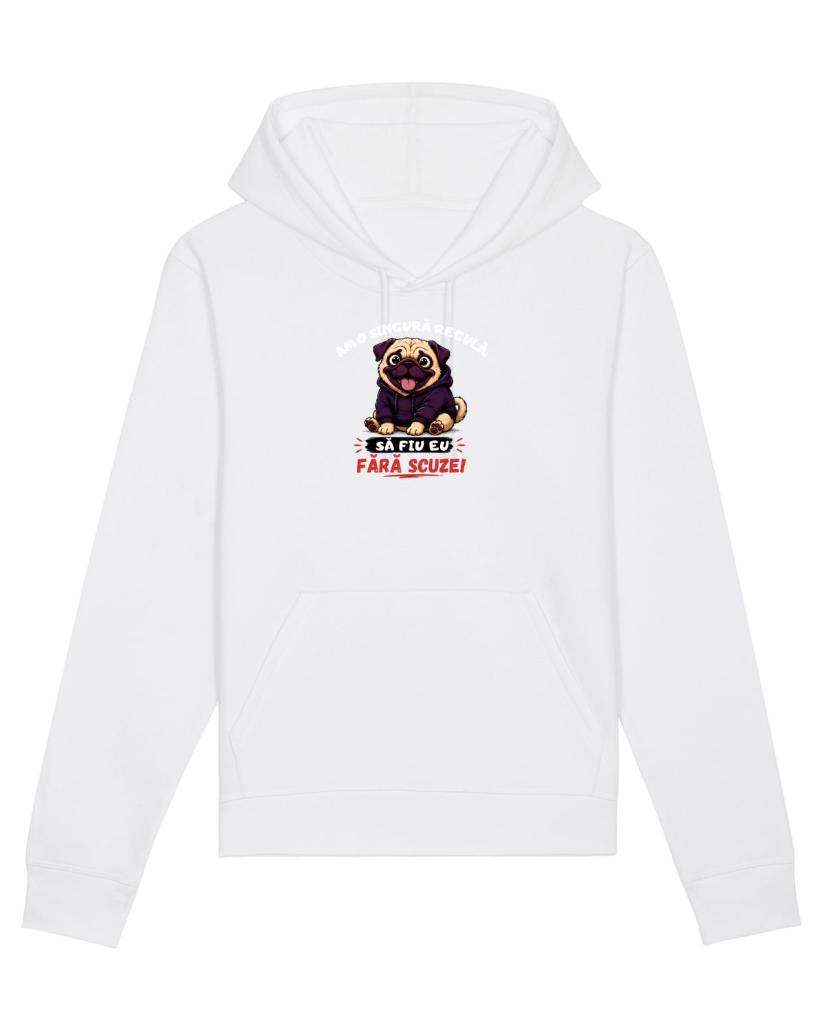 Hanorac Unisex Drummer White