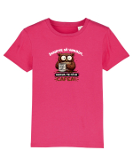 Cafea acum...lumea mai târziu  Tricou mânecă scurtă  Copii Mini Creator