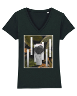 Tropical Therapy no. 7 Tricou mânecă scurtă guler V Damă Evoker