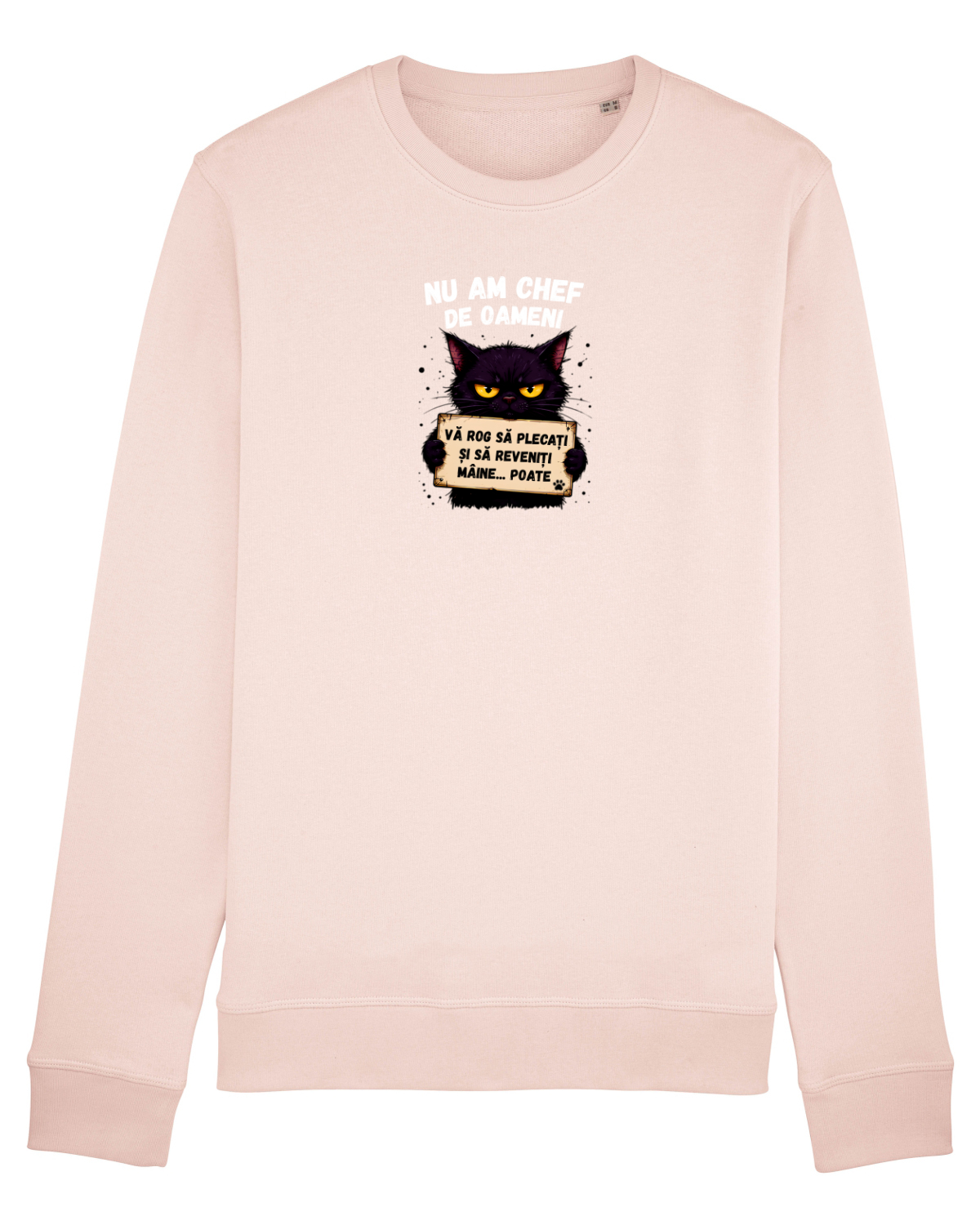 Bluză mânecă lungă Unisex Rise Candy Pink