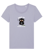 Adult? Nu mulțumesc  Tricou mânecă scurtă guler larg fitted Damă Expresser