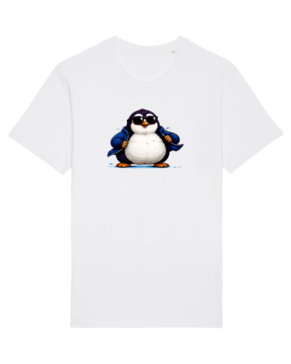 Tricou mânecă scurtă Unisex Rocker White