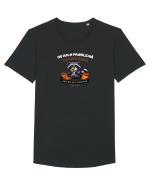 Nu am o problemă cu mâncarea.... Tricou mânecă scurtă guler larg Bărbat Skater