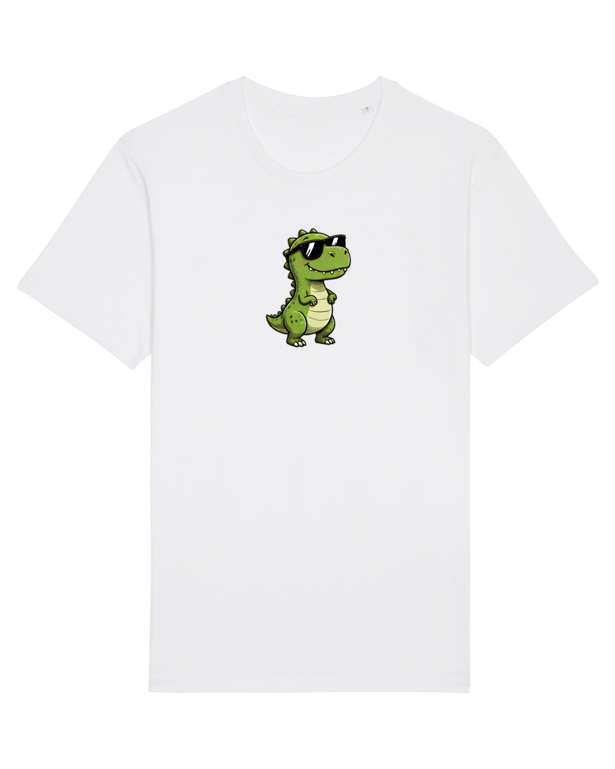 Tricou mânecă scurtă Unisex Rocker White