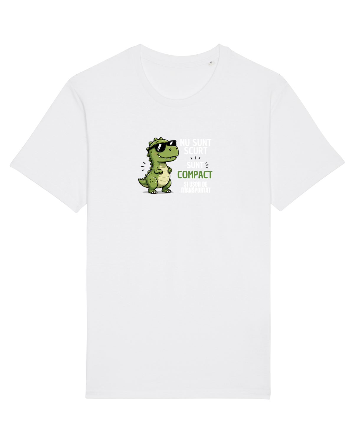 Tricou mânecă scurtă Unisex Rocker White