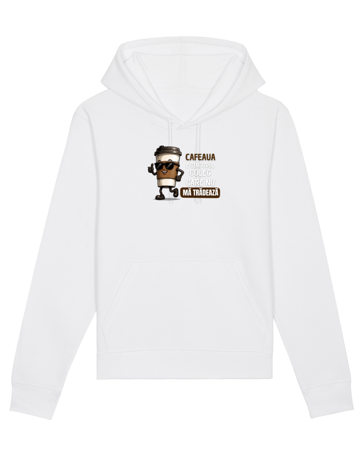 Hanorac Unisex Drummer White