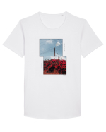 Tropical Therapy no. 9 Tricou mânecă scurtă guler larg Bărbat Skater