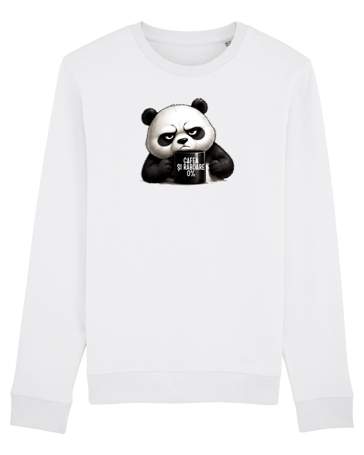 Bluză mânecă lungă Unisex Rise White