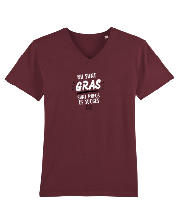Nu sunt gras....sunt pufos de succes  Burgundy