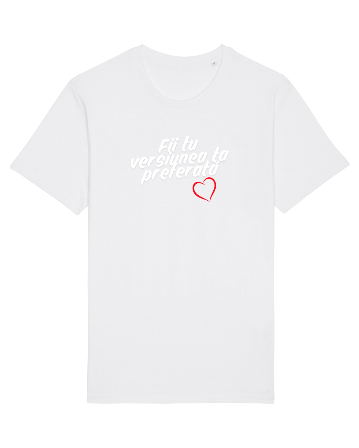 Tricou mânecă scurtă Unisex Rocker White