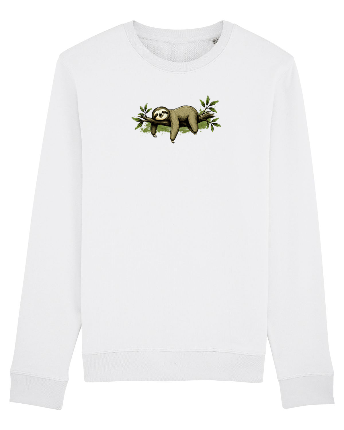 Bluză mânecă lungă Unisex Rise White