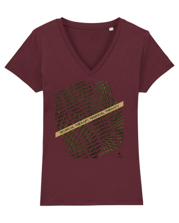 Tropical Therapy no. 10 Burgundy