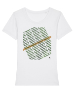 Tropical Therapy no. 10 Tricou mânecă scurtă guler larg fitted Damă Expresser