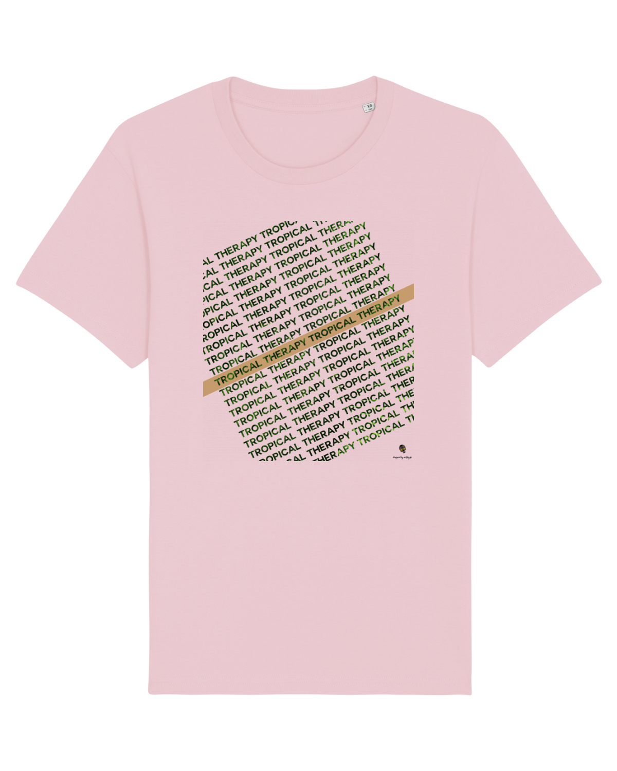 Tricou mânecă scurtă Unisex Rocker Cotton Pink