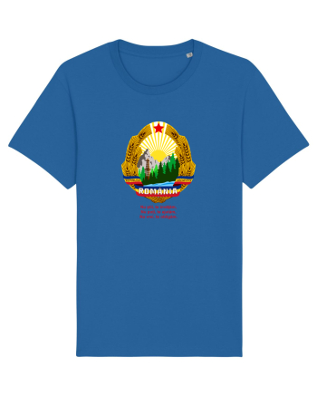 Nu știi, te invățăm, Nu poți, te ajutăm, Nu vrei, te obligăm. Royal Blue