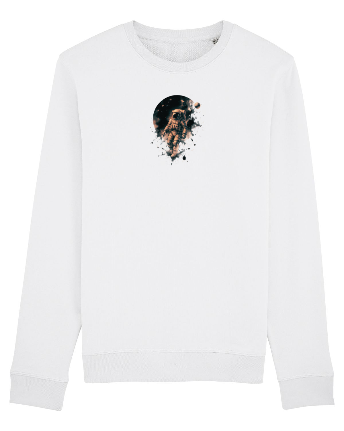 Bluză mânecă lungă Unisex Rise White