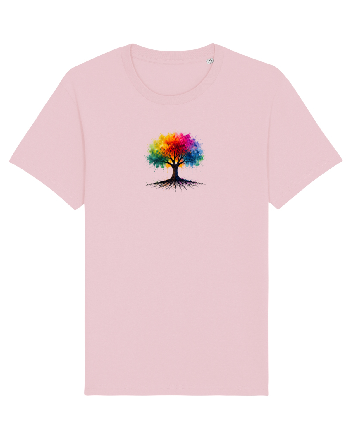 Tricou mânecă scurtă Unisex Rocker Cotton Pink
