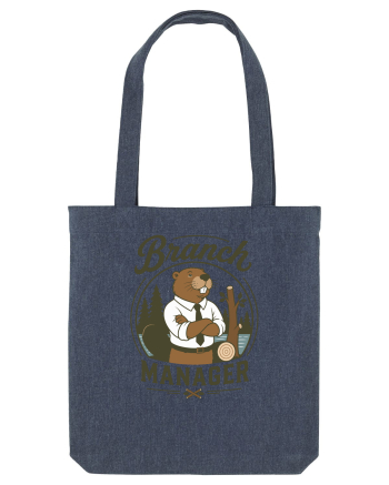 Branch Manager Beaver Office Work Corporate Manager Humor Midnight Blue