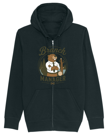 Branch Manager Beaver Office Work Corporate Manager Humor Black