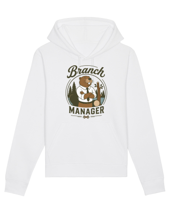 Branch Manager Beaver Office Work Corporate Manager Humor White