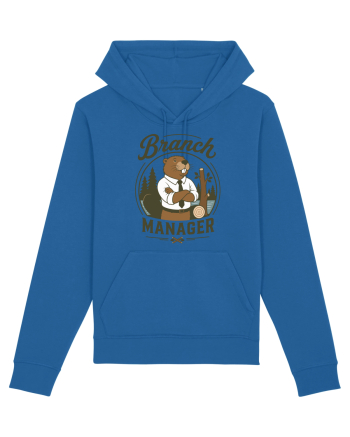Branch Manager Beaver Office Work Corporate Manager Humor Royal Blue