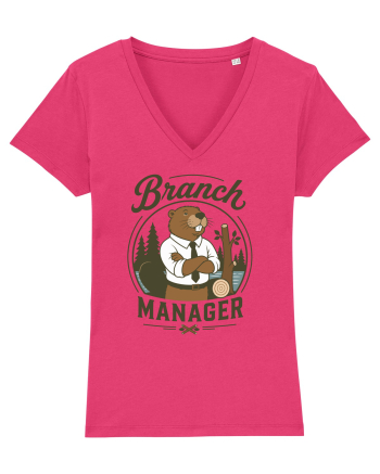 Branch Manager Beaver Office Work Corporate Manager Humor Raspberry