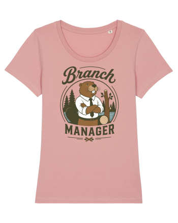 Branch Manager Beaver Office Work Corporate Manager Humor Canyon Pink