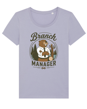 Branch Manager Beaver Office Work Corporate Manager Humor Lavender